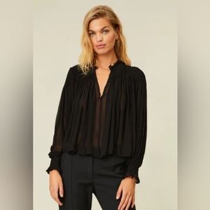 LoveShackFancy Fernanda Blouse